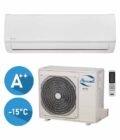 Airwell AURA HDLA-025N-09M25/YDAA-025H-09M25 efektyvus šildymas iki -15°C
