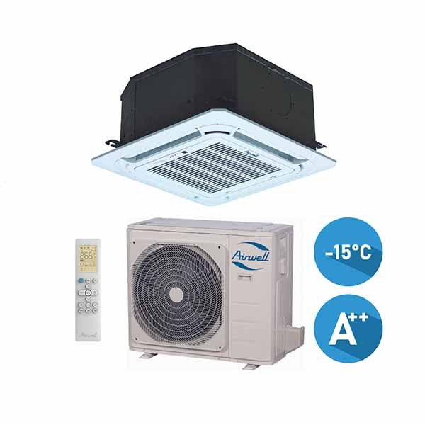 Airwell kasetinis oro kondicionierius/šilumos siurblys oras-oras CDMX-035N-09M25 / YDAX-035H-09M25