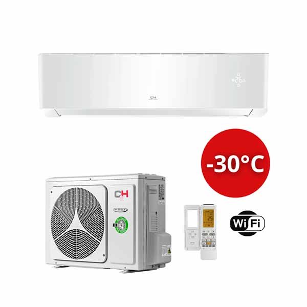 Oro kondicionierius/šilumos siurblys Cooper&Hunter SUPREME WHITE CH-S24FTXAM2S-WP (-30°C)