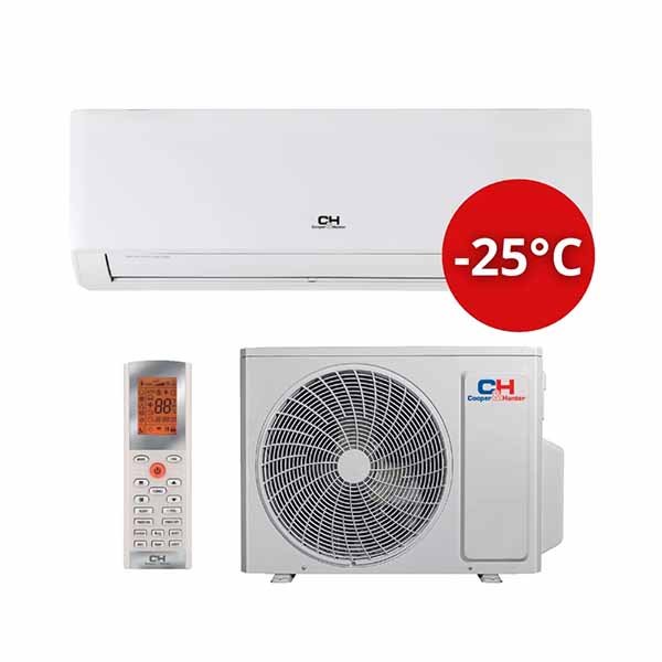 C&H ARCTIC NG Inverter CH-S09FTXLA2-NG efektyvus šildymas iki -25°C
