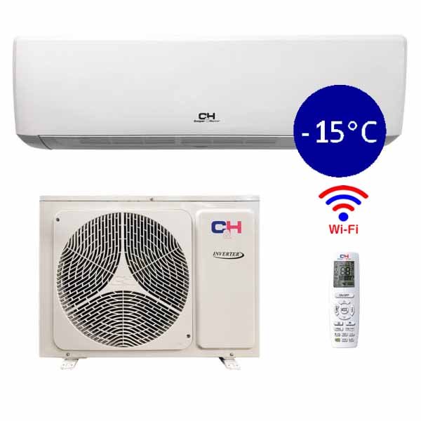 Cooper&Hunter VITAL Inverter CH-S07FTXF-NG Cooper&Hunter efektyvus šildymas iki -15°C